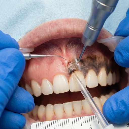 Treatment to Remove Dark Discoloration of Gums